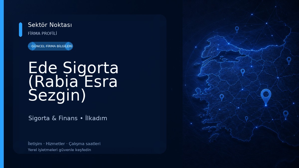 Ede Sigorta (Rabia Esra Sezgin)