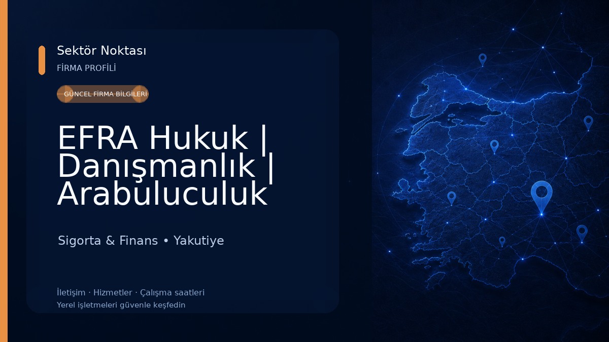 EFRA Hukuk | Danışmanlık | Arabuluculuk 