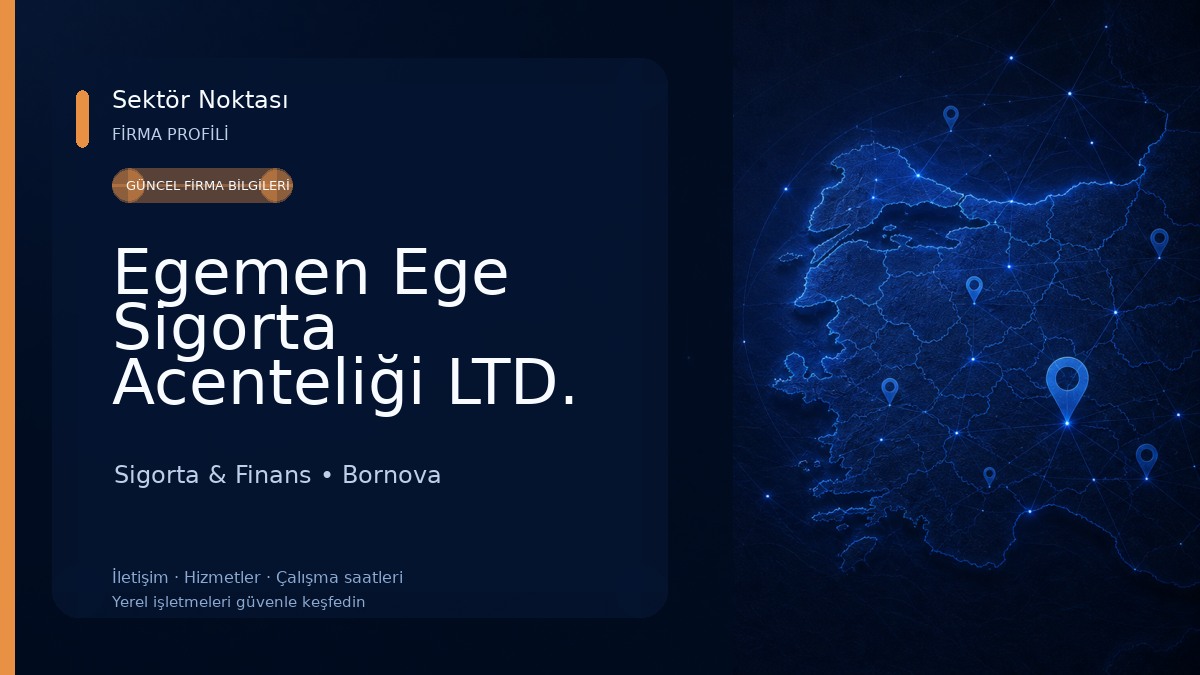 Egemen Ege Sigorta Acenteliği LTD. ŞTİ. Sigorta & Finans
