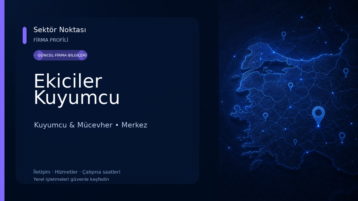 Ekiciler Kuyumcu Kuyumcu & Mücevher