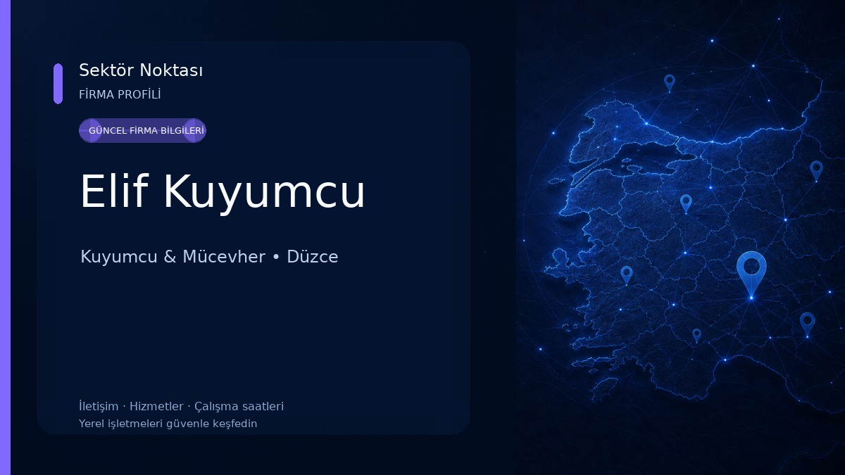 Elif Kuyumcu Kuyumcu & Mücevher
