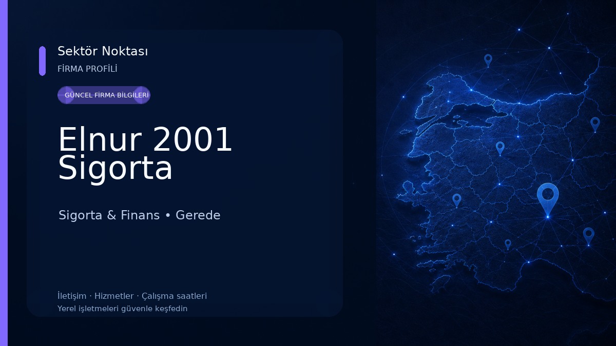 Elnur 2001 Sigorta