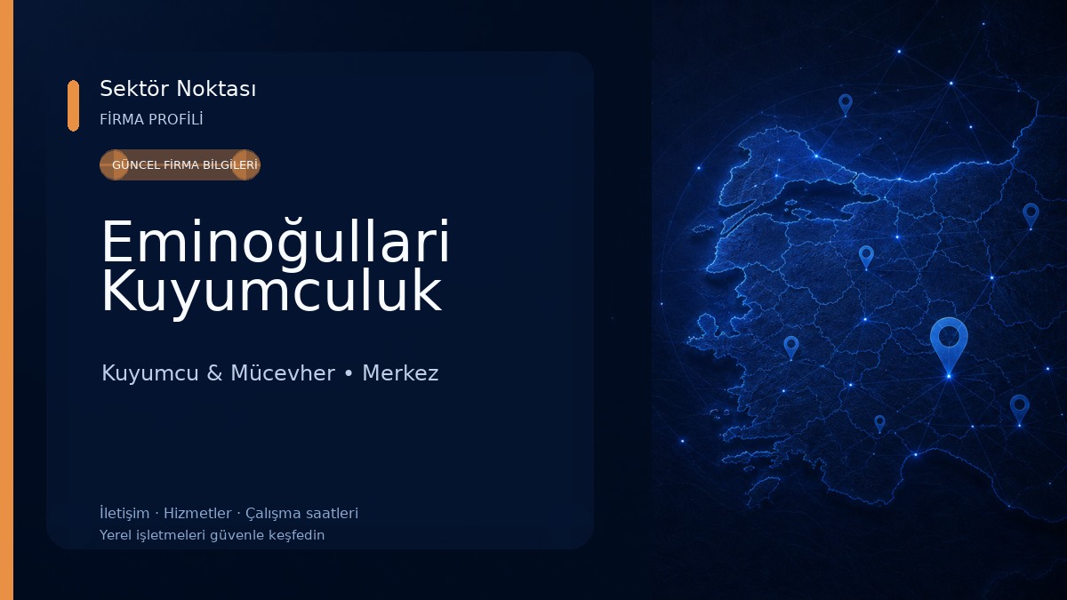 Eminoğullari Kuyumculuk Kuyumcu & Mücevher