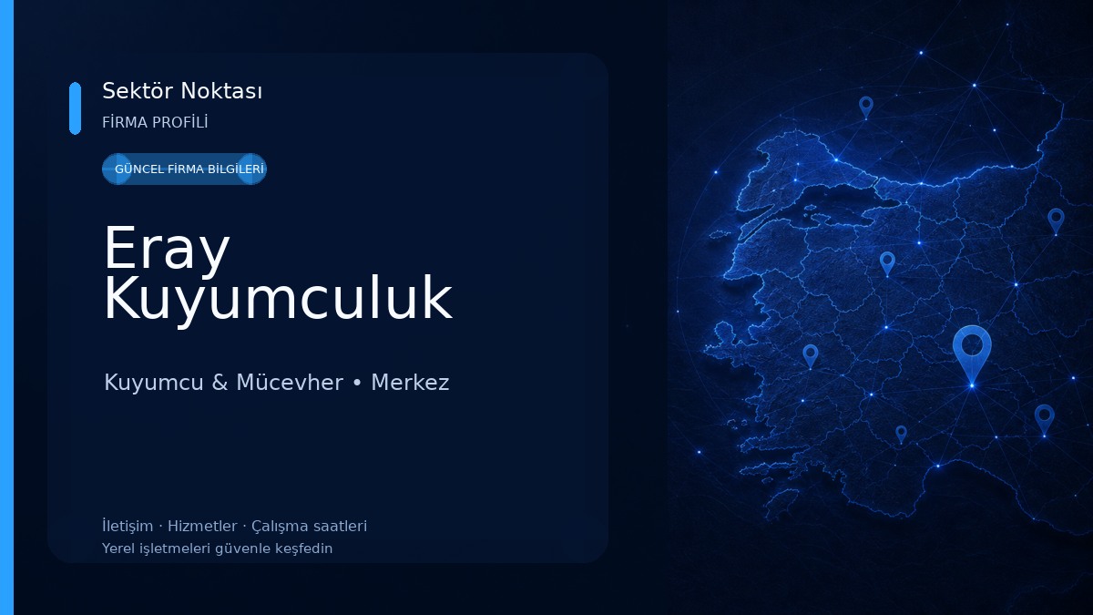 Eray Kuyumculuk Kuyumcu & Mücevher