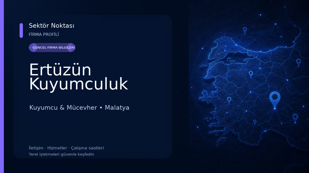 Ertüzün Kuyumculuk Kuyumcu & Mücevher