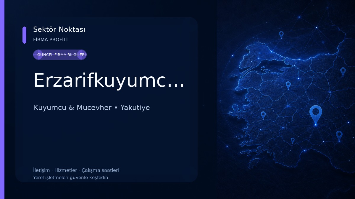 Erzarifkuyumculuk Kuyumcu & Mücevher
