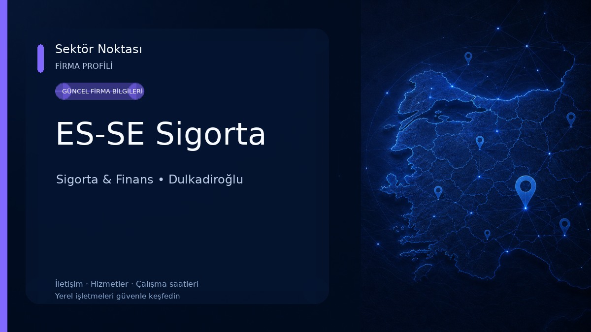 ES-SE Sigorta Sigorta & Finans