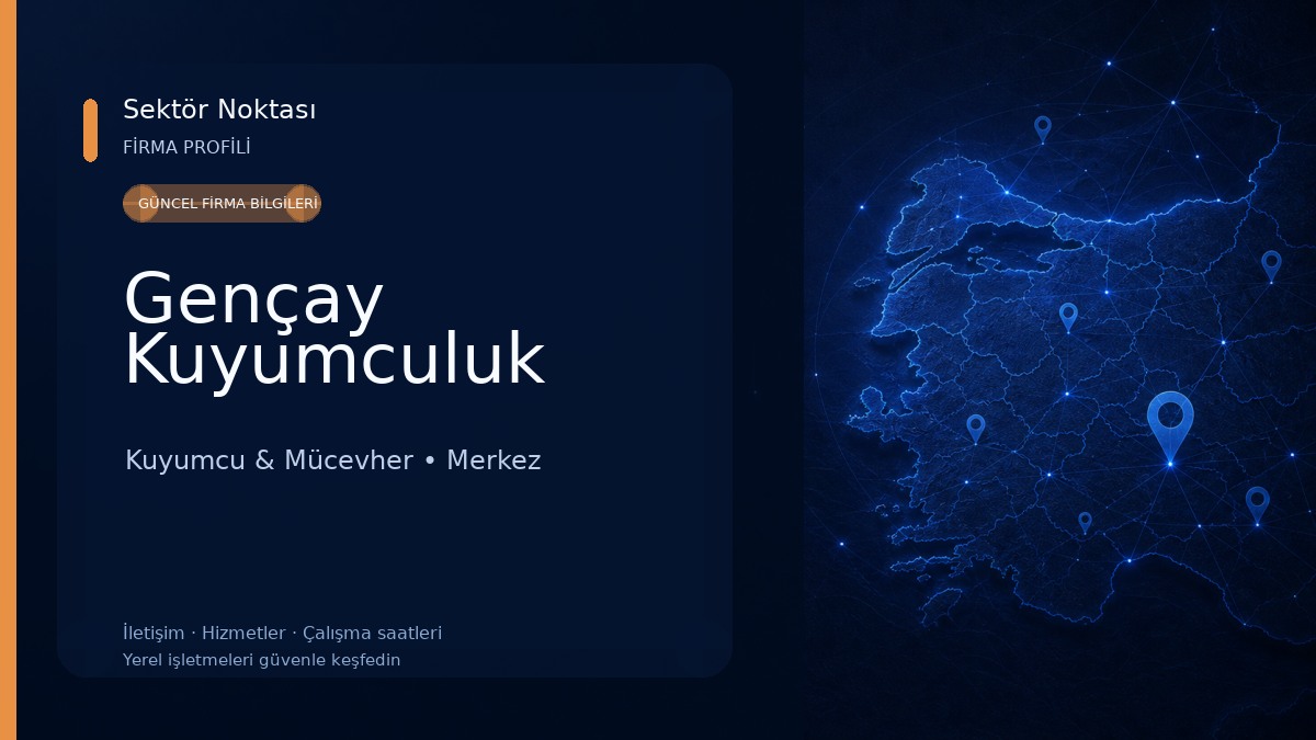 Gençay Kuyumculuk Kuyumcu & Mücevher