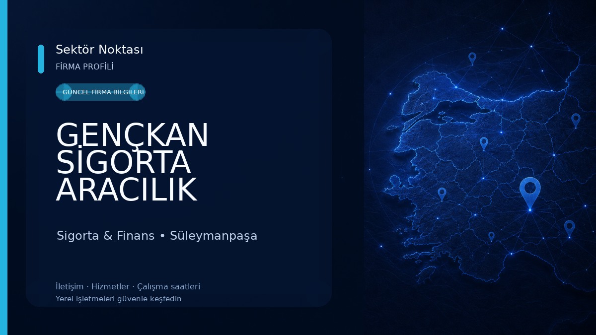GENÇKAN SİGORTA ARACILIK HİZ.LTD.ŞTİ. Sigorta & Finans