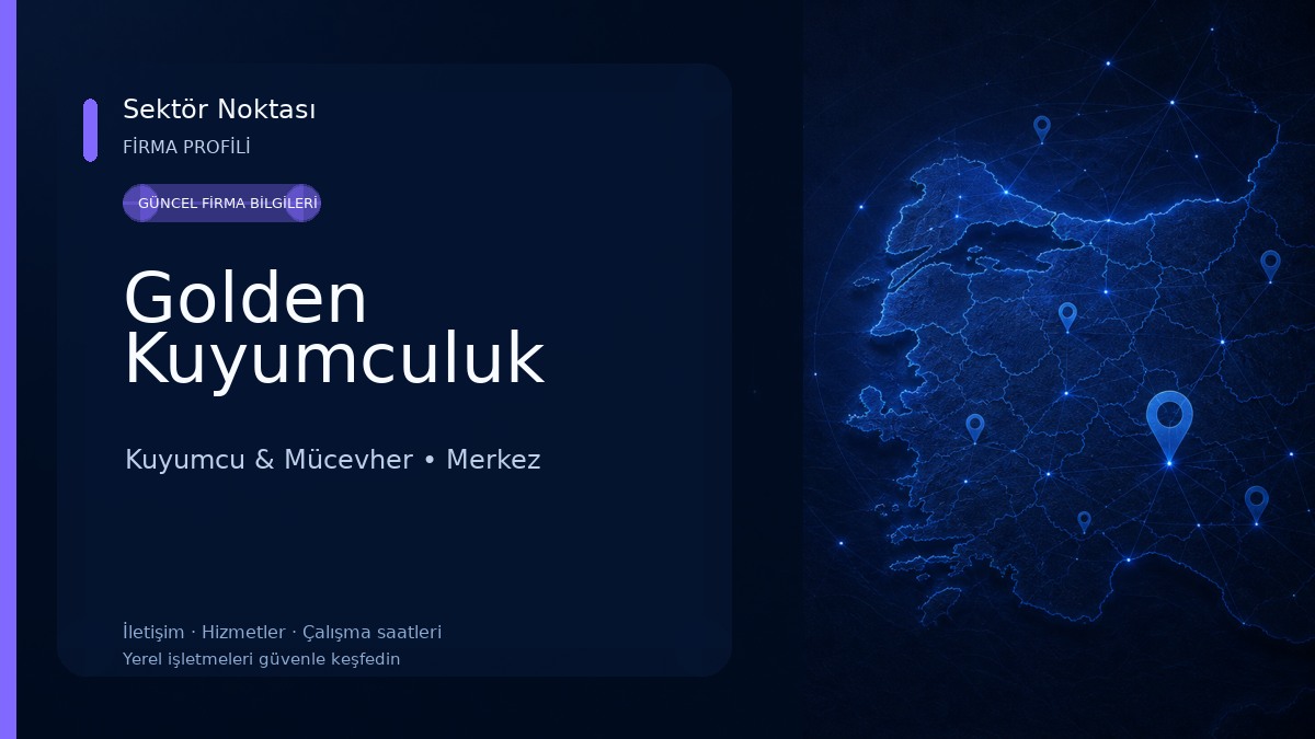 Golden Kuyumculuk Kuyumcu & Mücevher