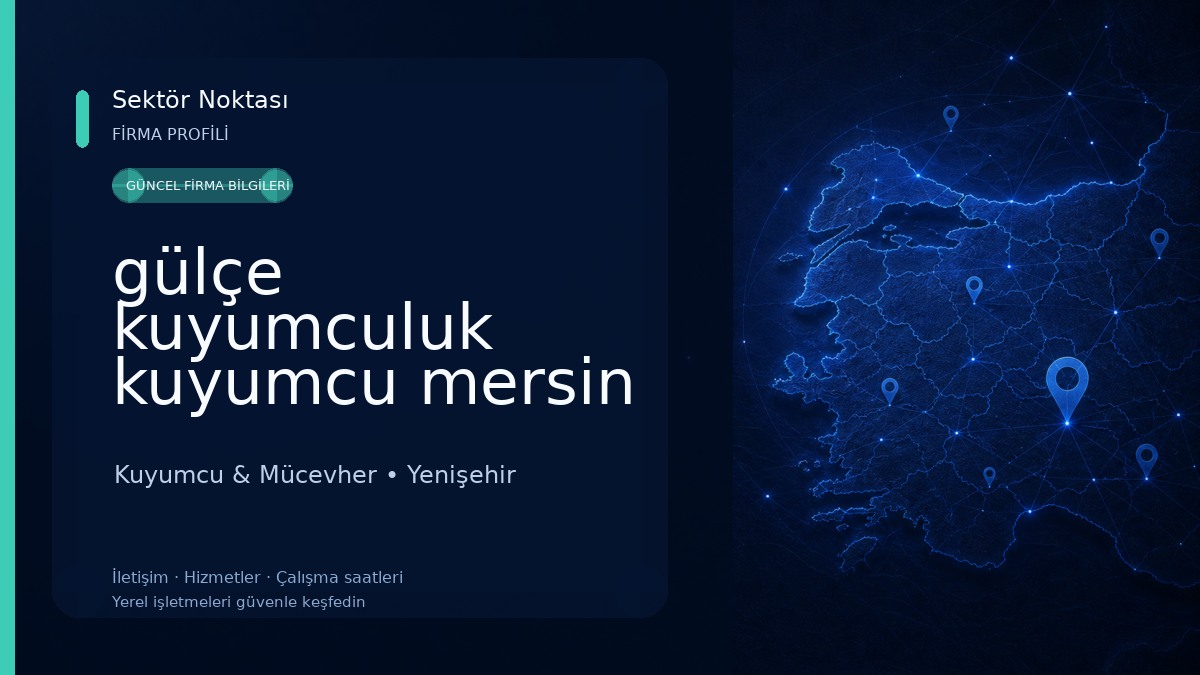 gülçe kuyumculuk kuyumcu mersin Kuyumcu & Mücevher