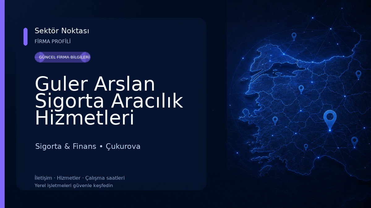 Guler Arslan Sigorta Aracılık Hizmetleri Ltd.Şti. Sigorta & Finans