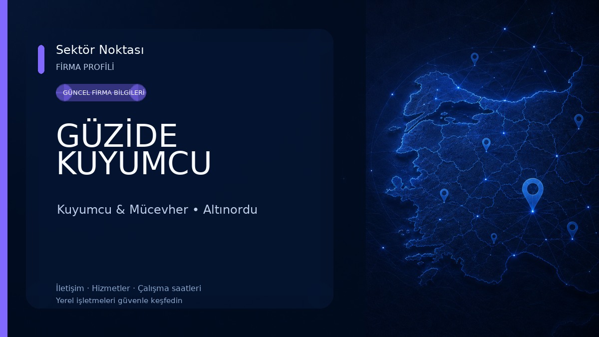 GÜZİDE KUYUMCU Kuyumcu & Mücevher