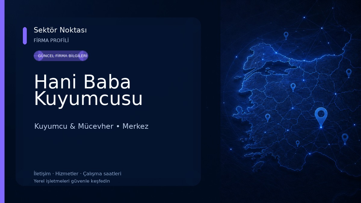Hani Baba Kuyumcusu Kuyumcu & Mücevher