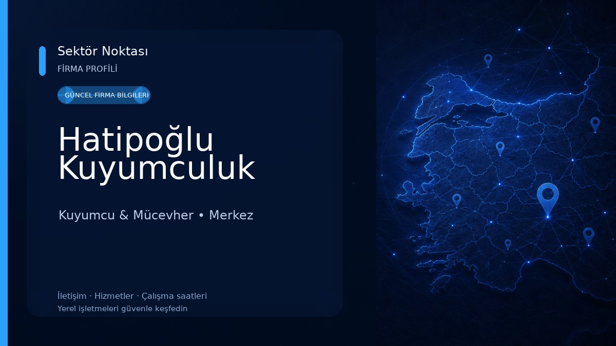 Hatipoğlu Kuyumculuk Kuyumcu & Mücevher