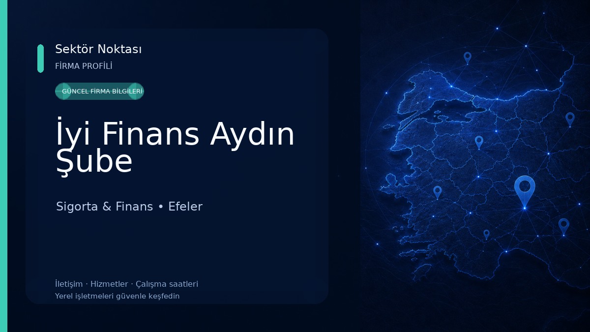 İyi Finans Aydın Şube 