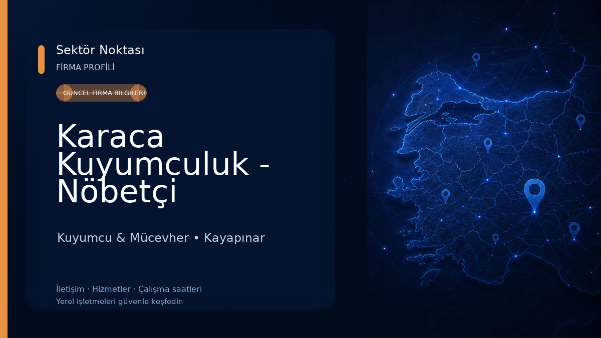 Karaca Kuyumculuk - Nöbetçi Kuyumcu Diyarbakir - En yakın kuyumcu Kuyumcu & Mücevher