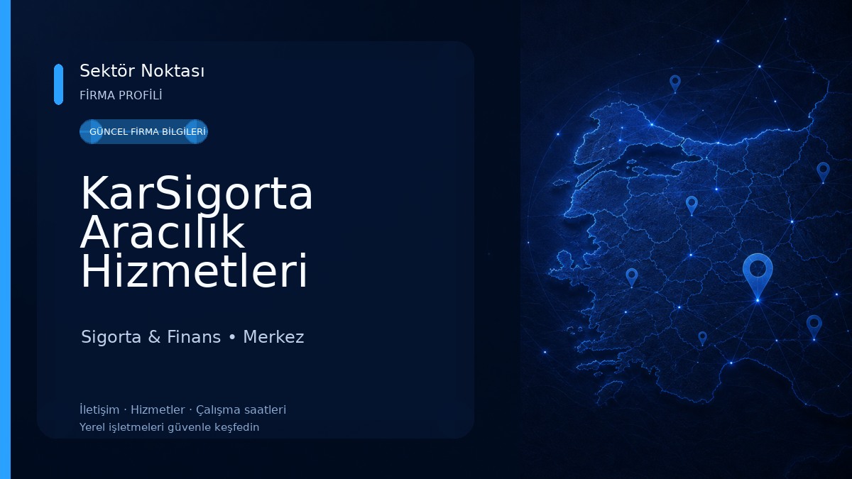 KarSigorta Aracılık Hizmetleri Sigorta & Finans
