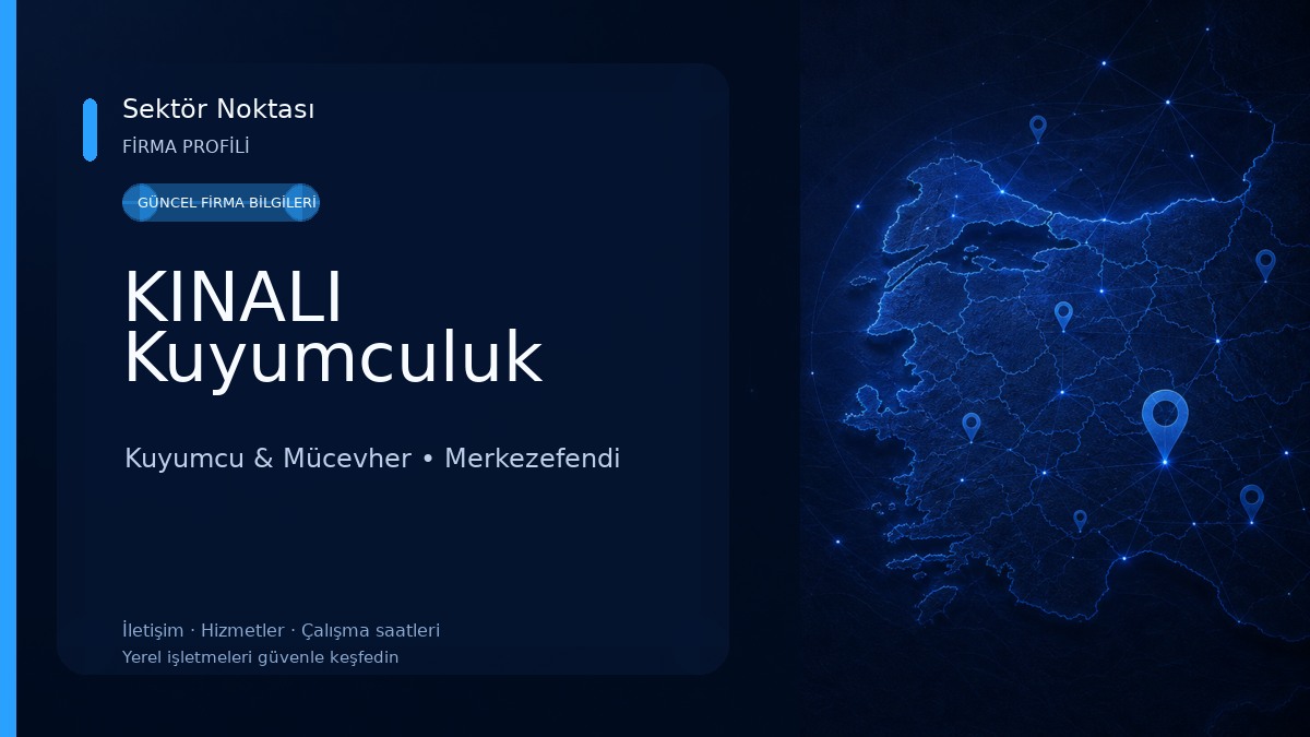 KINALI Kuyumculuk Kuyumcu & Mücevher