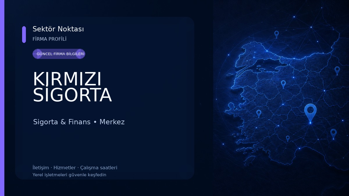 KIRMIZI SİGORTA Sigorta & Finans