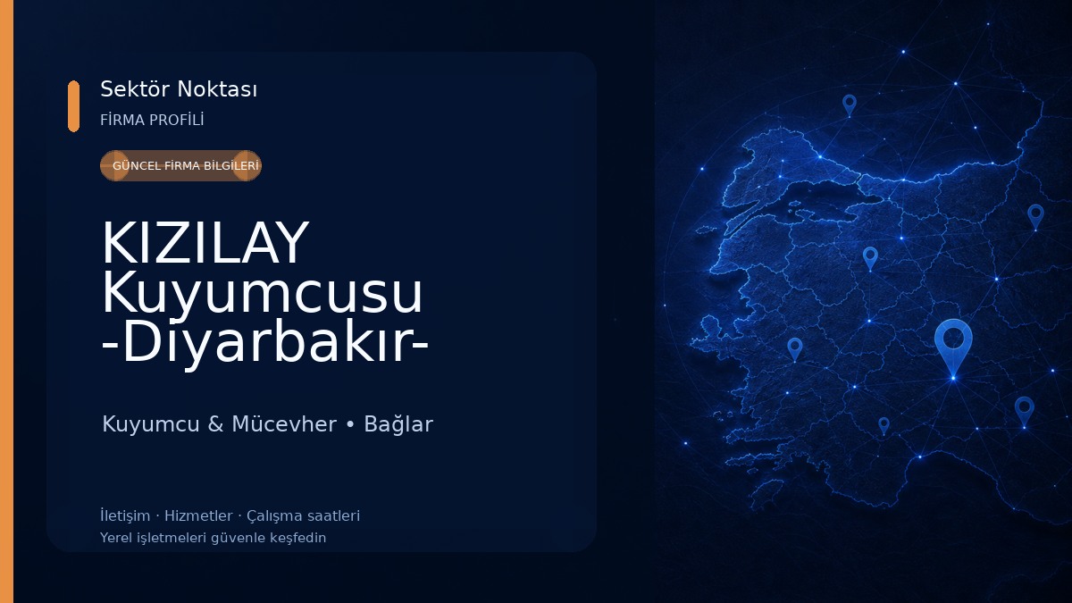 KIZILAY Kuyumcusu -Diyarbakır- Kuyumcu & Mücevher