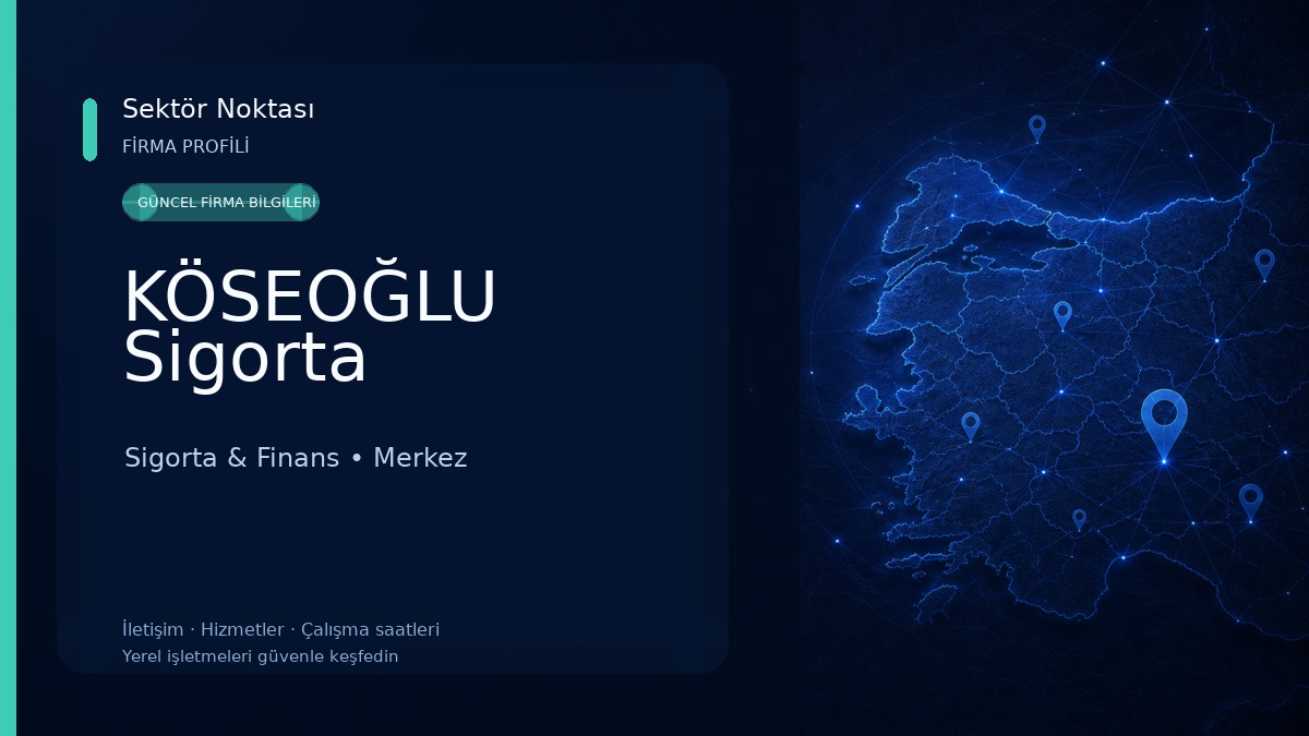 KÖSEOĞLU Sigorta Sigorta & Finans