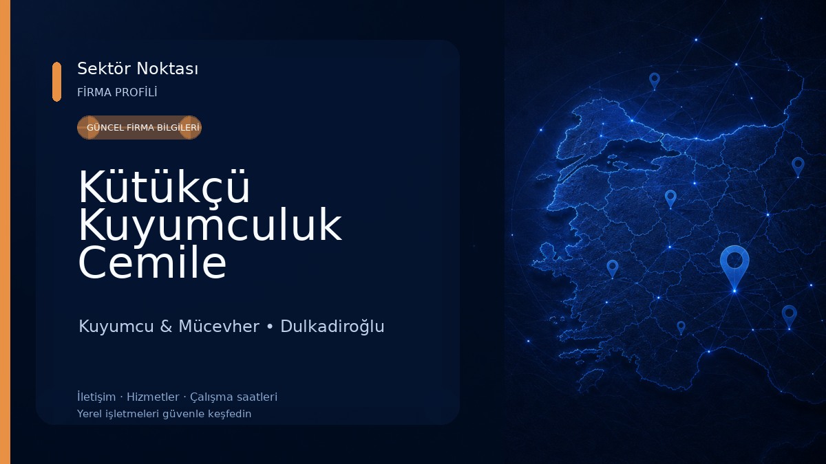 Kütükçü Kuyumculuk Cemile Kuyumcu & Mücevher