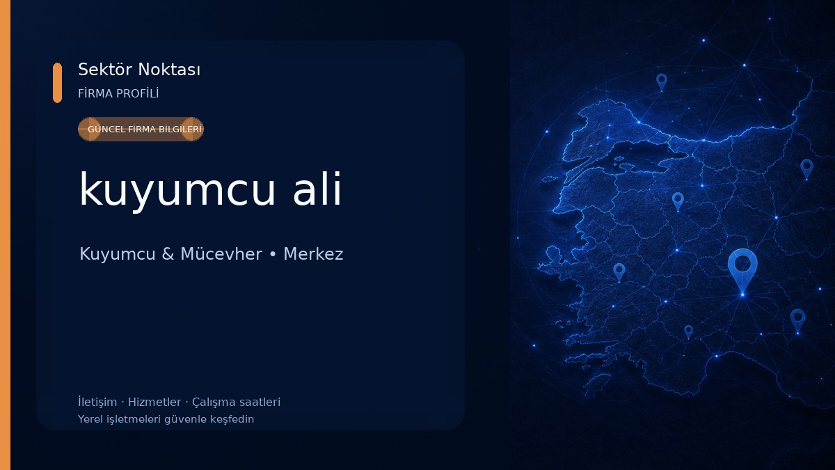 kuyumcu ali