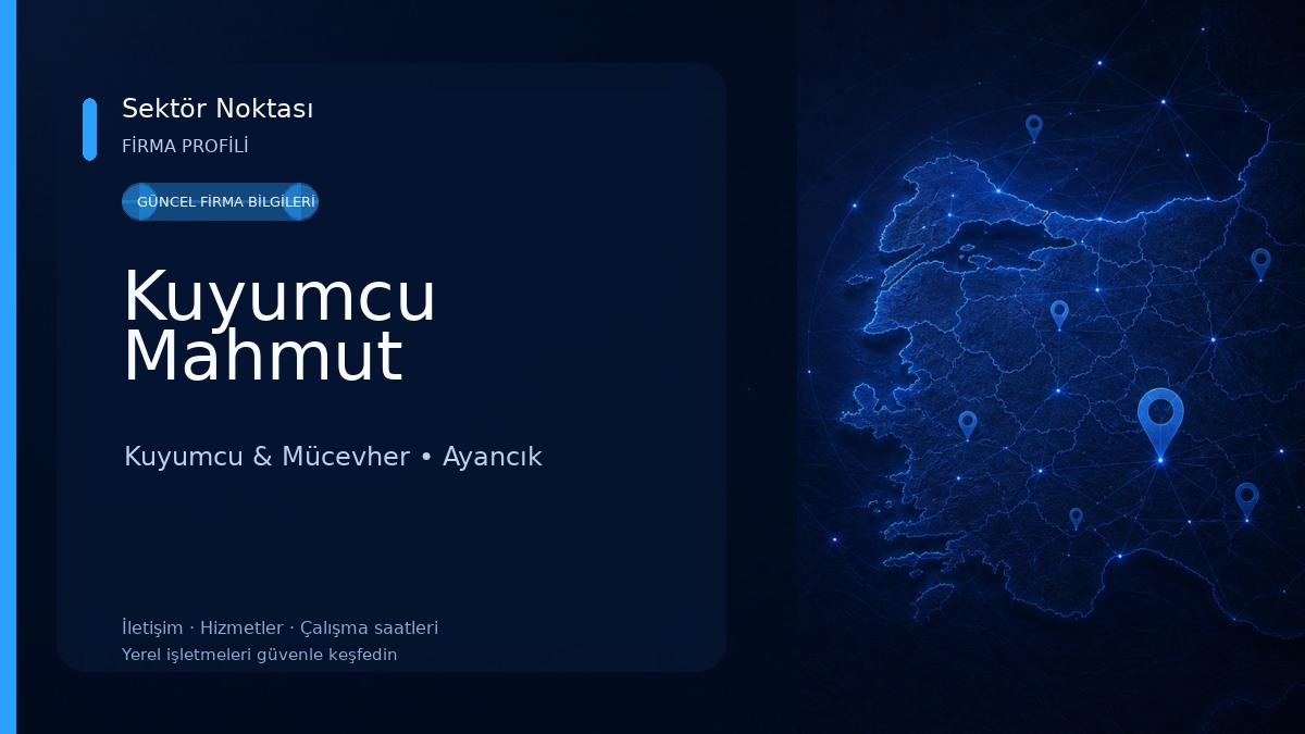 Kuyumcu Mahmut Kuyumcu & Mücevher