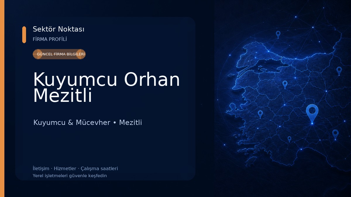 Kuyumcu Orhan Mezitli