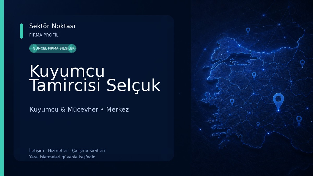 Kuyumcu Tamircisi Selçuk Kuyumcu & Mücevher