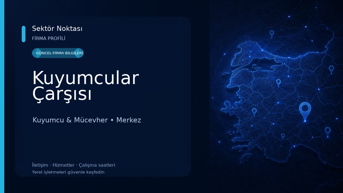 Kuyumcular Çarşısı Kuyumcu & Mücevher