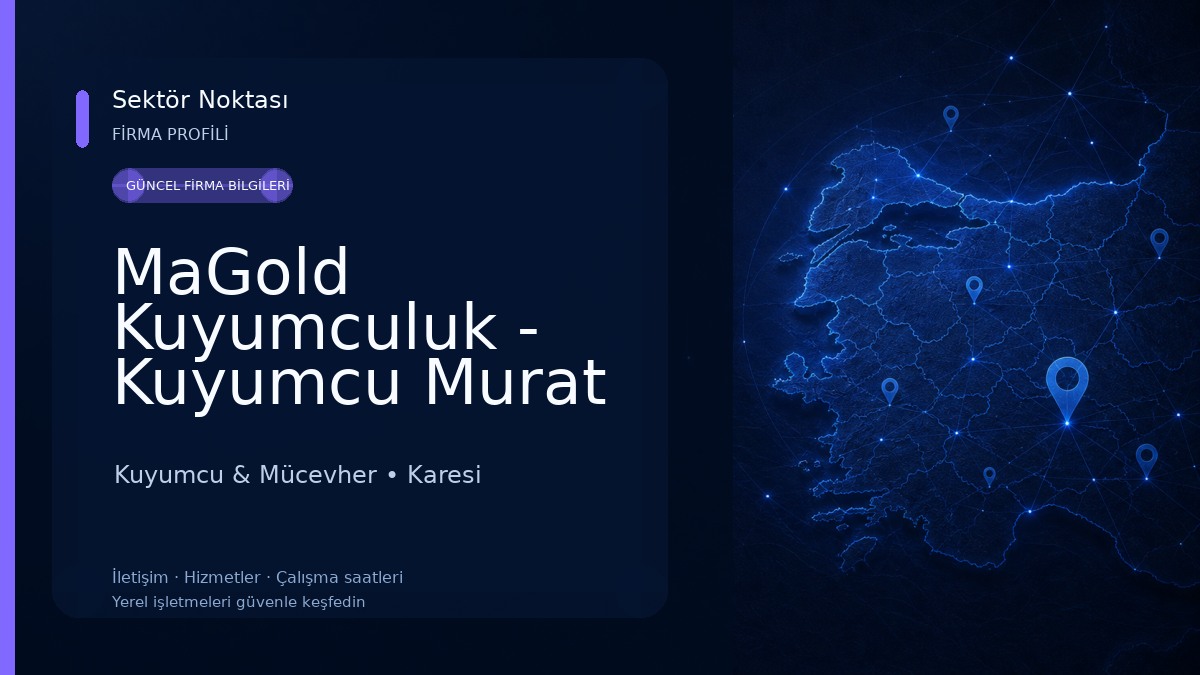 MaGold Kuyumculuk - Kuyumcu Murat