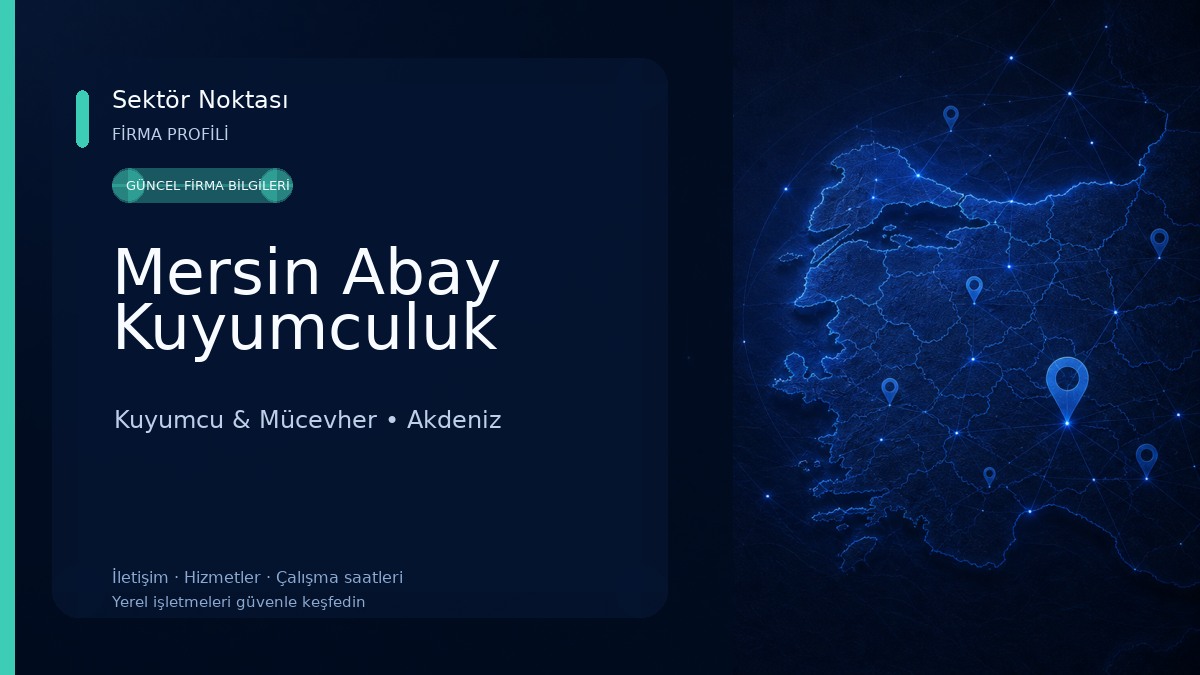 Mersin Abay Kuyumculuk Kuyumcu & Mücevher