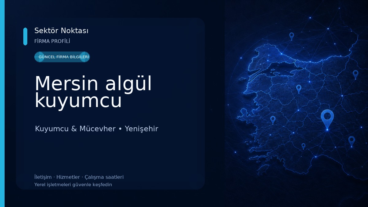 Mersin algül kuyumcu Kuyumcu & Mücevher