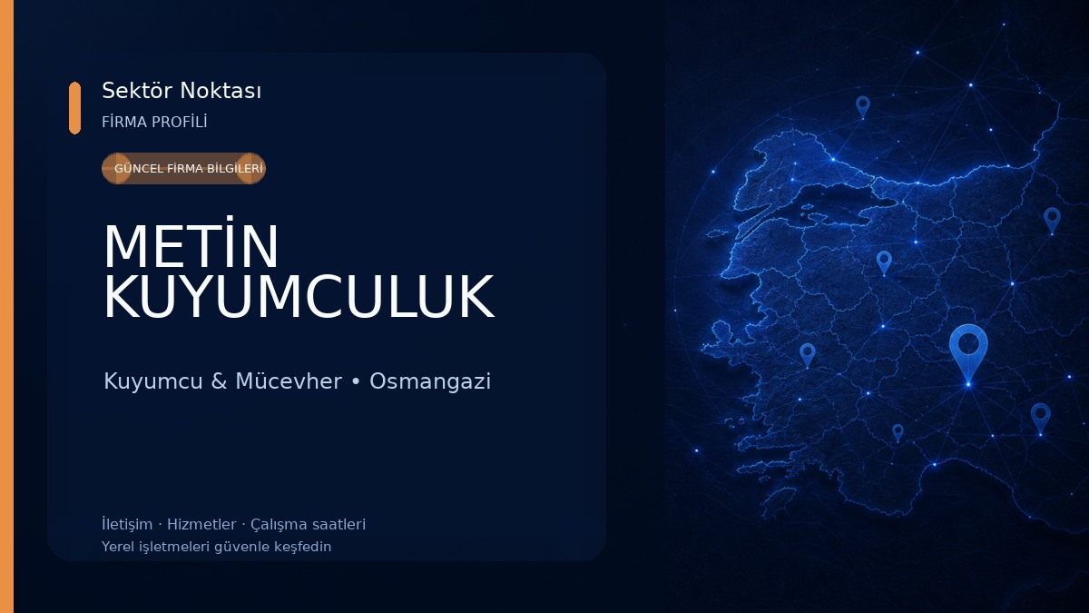 METİN KUYUMCULUK Kuyumcu & Mücevher