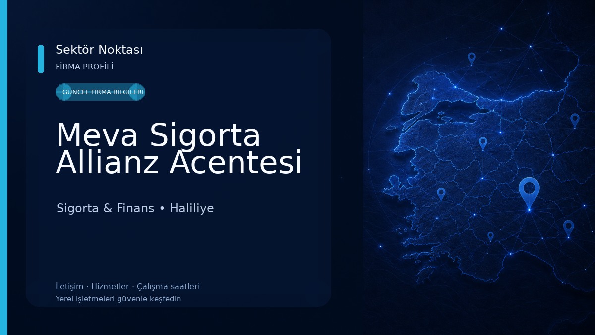 Meva Sigorta Allianz Acentesi 