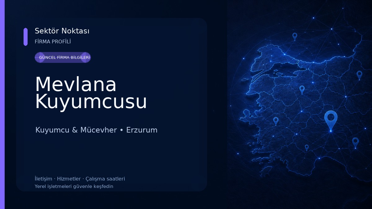 Mevlana Kuyumcusu Kuyumcu & Mücevher