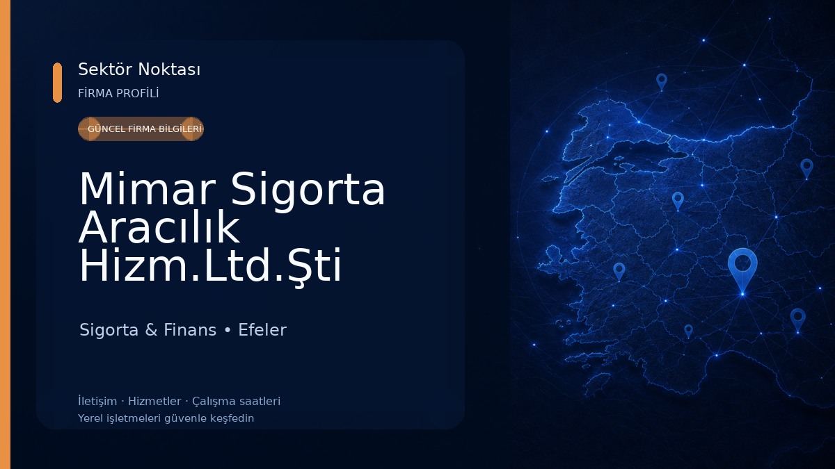 Mimar Sigorta Aracılık Hizm.Ltd.Şti