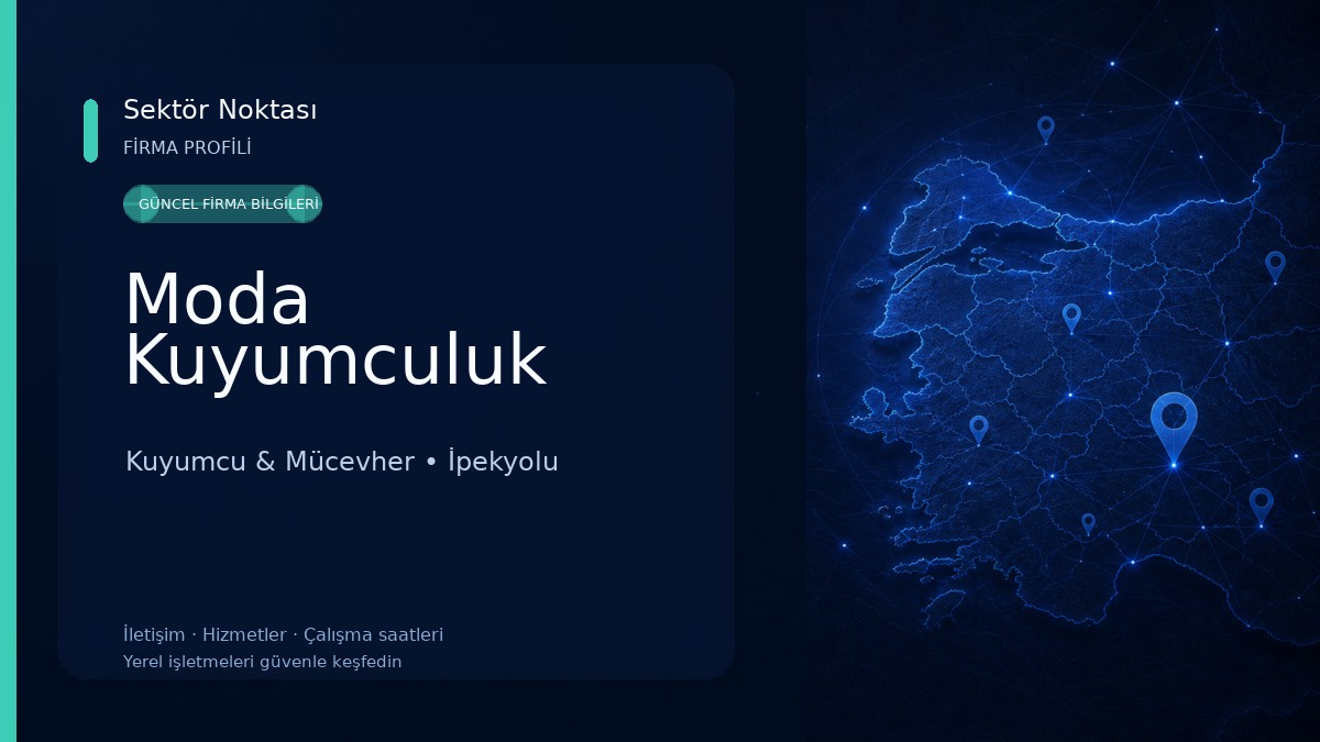 Moda Kuyumculuk Kuyumcu & Mücevher