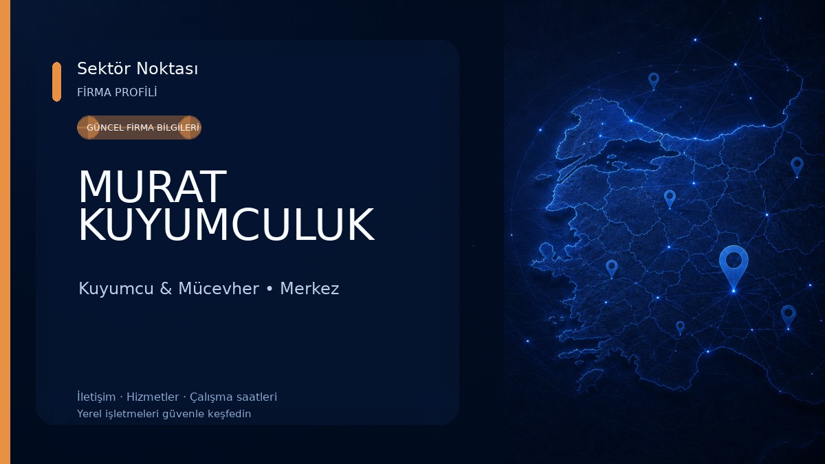 MURAT KUYUMCULUK Kuyumcu & Mücevher