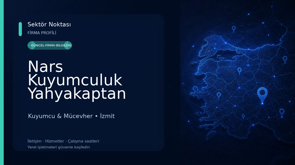 Nars Kuyumculuk Yahyakaptan Kuyumcu & Mücevher