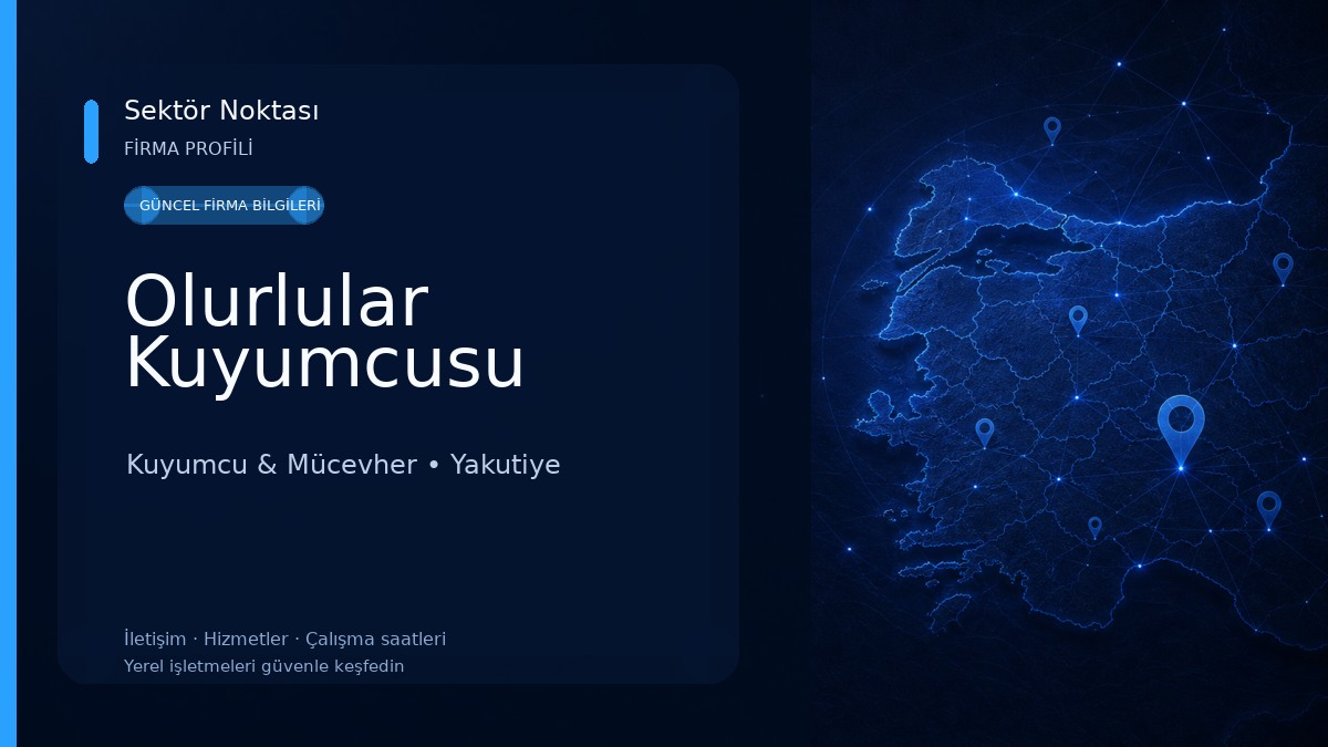 Olurlular Kuyumcusu Kuyumcu & Mücevher