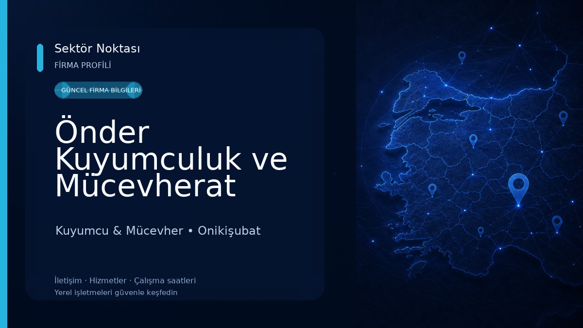 Önder Kuyumculuk ve Mücevherat Koçak Pırlanta Satış Noktası Kuyumcu & Mücevher