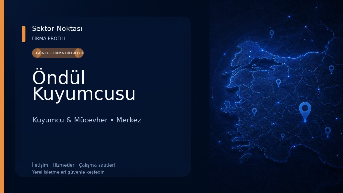 Öndül Kuyumcusu Kuyumcu & Mücevher