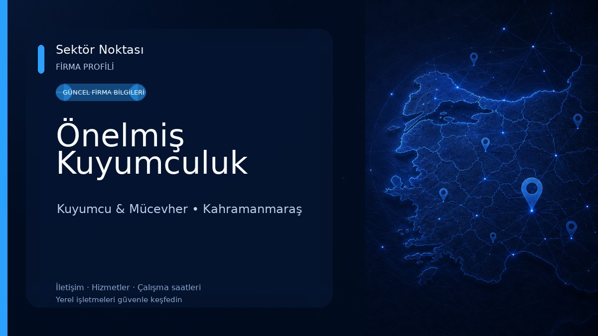 Önelmiş Kuyumculuk Kuyumcu & Mücevher
