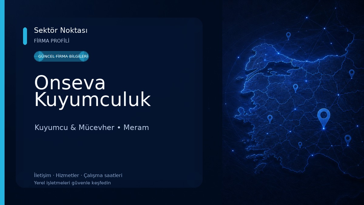 Onseva Kuyumculuk Kuyumcu & Mücevher