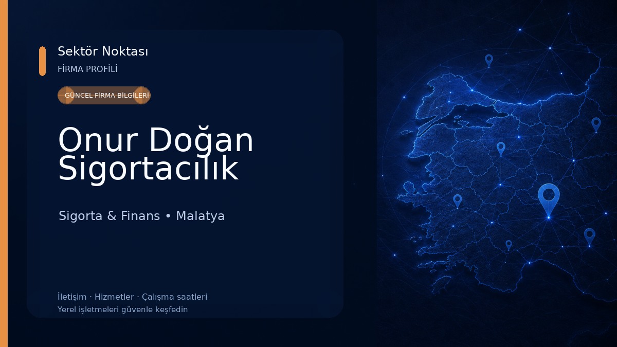 Onur Doğan Sigortacılık Sigorta & Finans