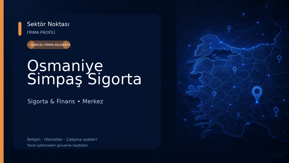 Osmaniye Simpaş Sigorta