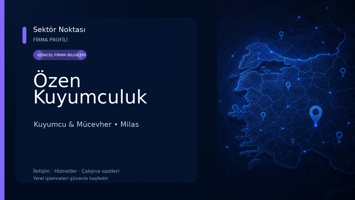 Özen Kuyumculuk Kuyumcu & Mücevher
